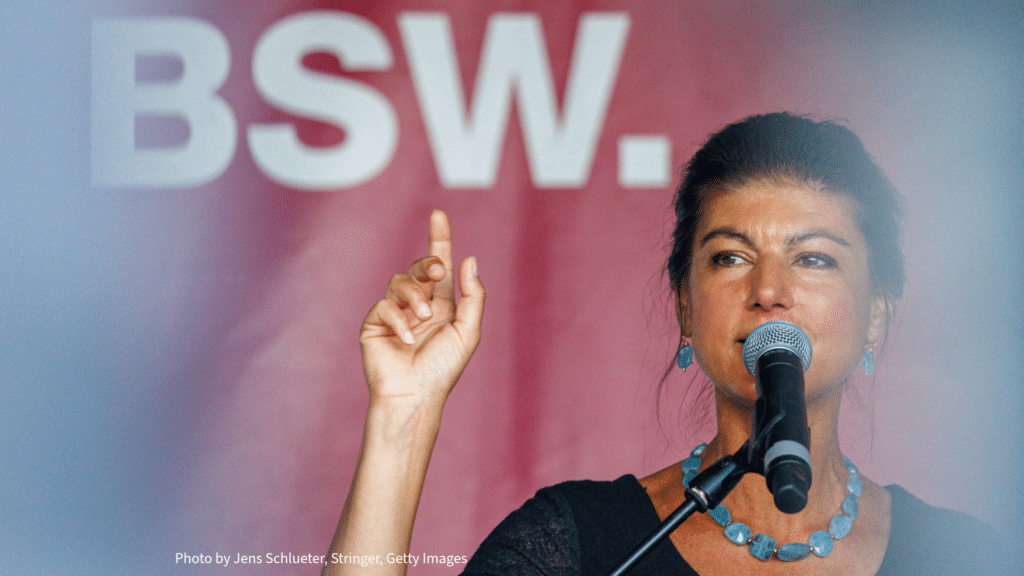 Sahra Wagenknecht's BSW: a new party shaking up German politics - UK in a  changing Europe