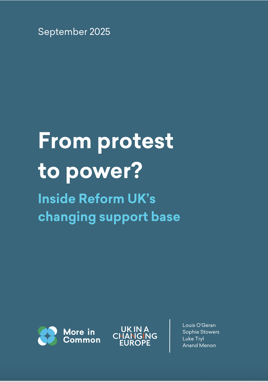 From protest to power? Inside Reform UK's changing support base - UK in ...